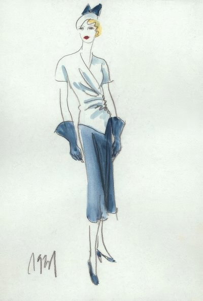 Kadın modası 1931, etek ve bluz / G. Hartung by Gerd Hartung