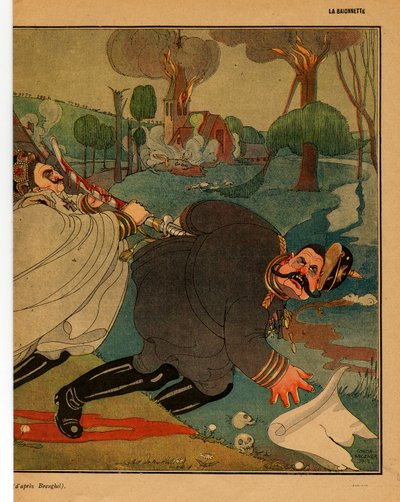 La Baionnette, Renklerde Hiciv by Gerda Marie Frederike Wegener