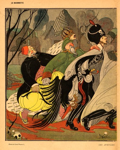 Baionette, Renklerde Hiciv by Gerda Marie Frederike Wegener