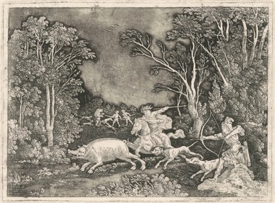 Antika Domuz Avı by Gerhard Janssen