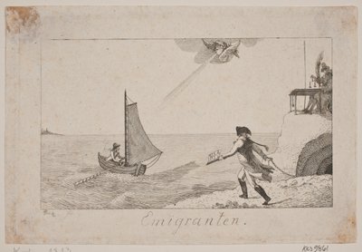 göçmenler by Gerhard Ludvig Lahde