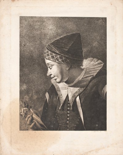 Bir Amager kızı by Gerhard Ludvig Lahde