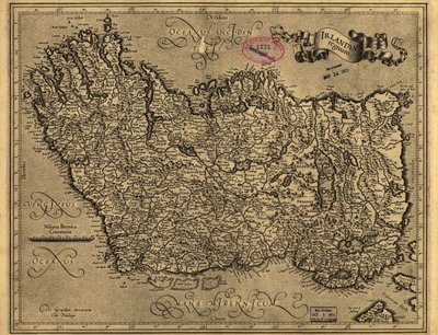 Irlandiae regnum. LOC 99446223 by Gerhard Mercator