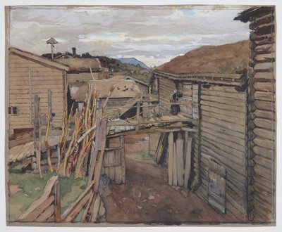 Gudbrand Vadisi, Eski Evler by Gerhard Munthe