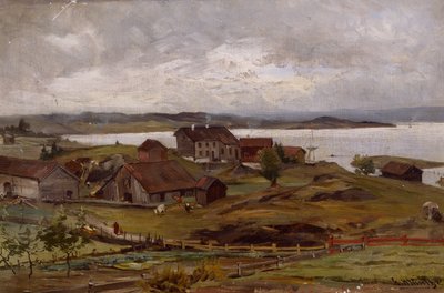Plaj resmi by Gerhard Peter Frantz Vilhelm Munthe