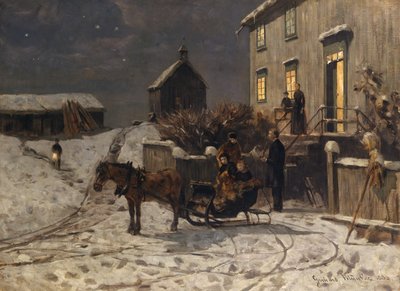 Noel atmosferi by Gerhard Peter Frantz Vilhelm Munthe