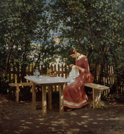 Yazlık evde by Gerhard Peter Frantz Vilhelm Munthe