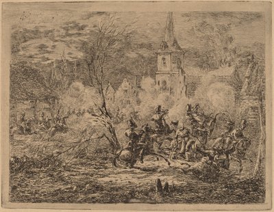Bir Köyün Ele Geçirilmesi by Gerhardus Emaus de Micault