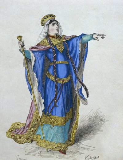 Merovenj kraliçesi, H. Gourdon de Genouillac