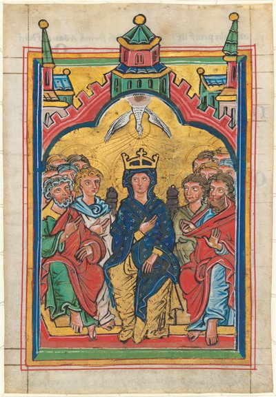 Pentekost by German 13th Century