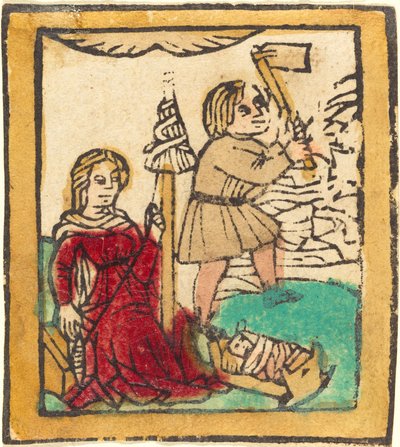Adem ve Havva by German 15th Century
