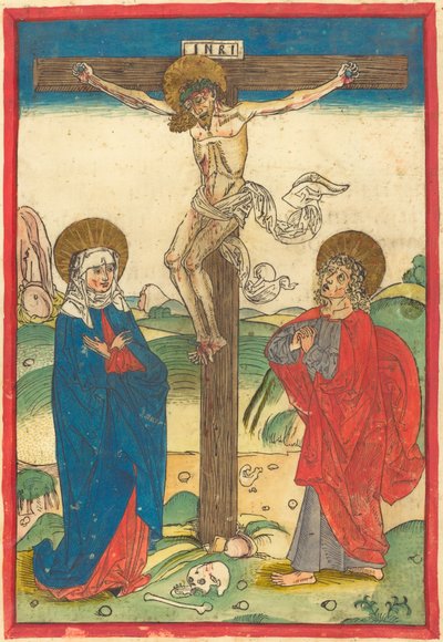 İsa çarmıhta by German 15th Century