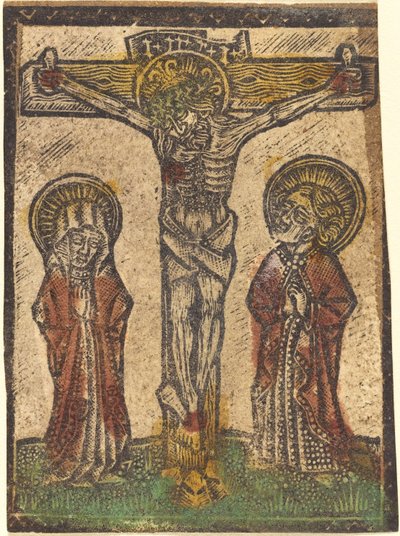 İsa çarmıhta by German 15th Century