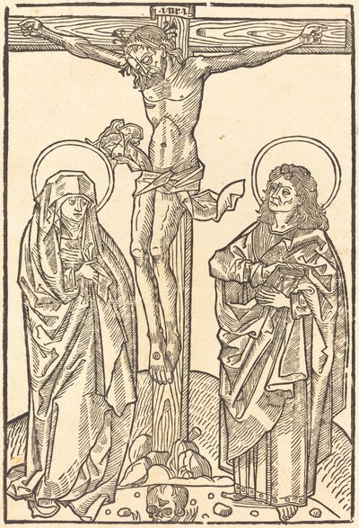 İsa çarmıhta by German 15th Century