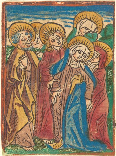 madonna üstesinden gelmek by German 15th Century