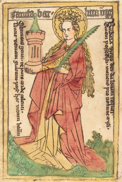 Aziz Barbara by German 15th Century