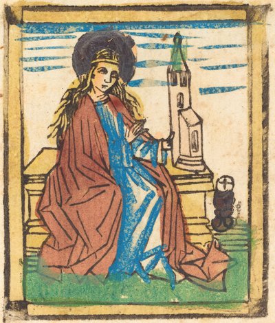 Aziz Barbara by German 15th Century