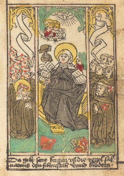 Aziz Bridget by German 15th Century