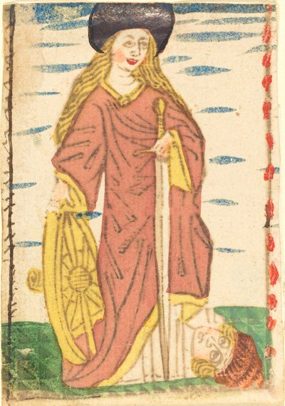 İskenderiye Aziz Catherine by German 15th Century