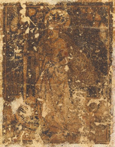 Aziz Catherine [verso] by German 15th Century