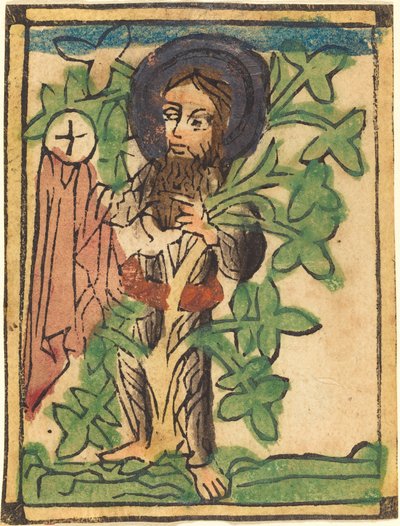 Aziz Onuphrius by German 15th Century