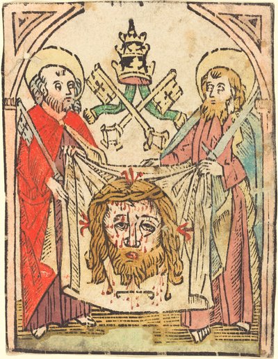 Sudarium ile Aziz Peter ve Paul by German 15th Century