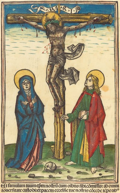 Çarmıha Gerilme by German 15th Century