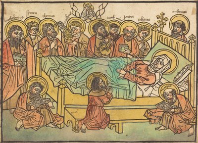 Bakirenin Ölümü by German 15th Century or Peter Maler