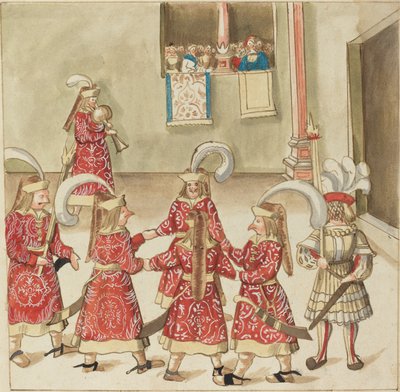 maskeli balo by German 16th Century