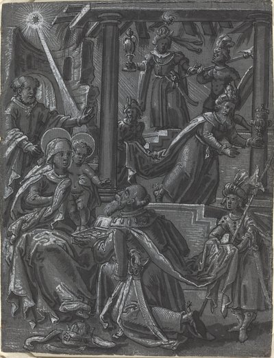 Kralların Hayranlığı [recto] by German 16th Century