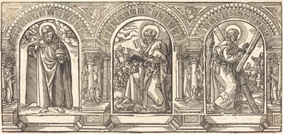 İsa ve Havarileri II by German 16th Century after Martin Schongauer