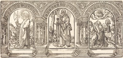 İsa ve Havarileri V by German 16th Century after Martin Schongauer