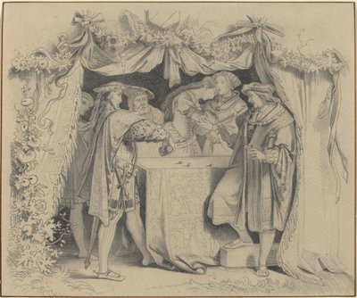 Adamlar Zar Atıyor by German 19th Century