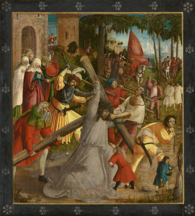 Haçı taşıyan İsa, yaklaşık 1515. by German Master