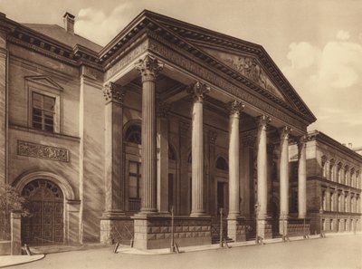 Leine Sarayı, Hannover (b/w fotoğraf) by German Photographer