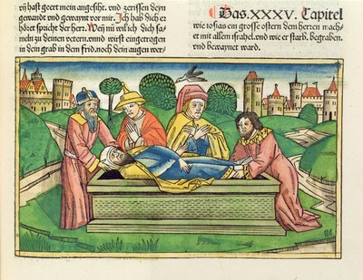 2 Chronicles 35 24 Nürnberg İncilinden (Biblia Sacra Germanaica) Josiah