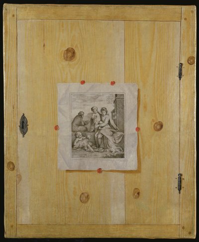 Oymalı Dolap Kapısının Trompe İli by German School