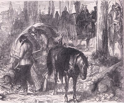 Bir döküm, Cassell ve Company Limited tarafından yayınlanan Fransa ve Almanya arasındaki Savaşın Cassells Tarihi, c.1890 (litho) by German School