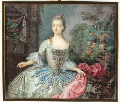 Madame Adelaide (emaye) adında bir bayan by German School
