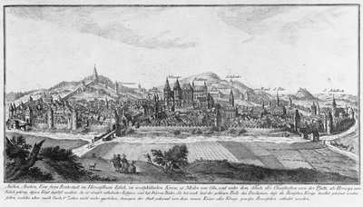 Aachen (aşındırma) by German School