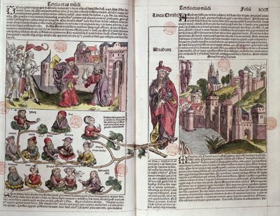 Abraham ve Torunları, Nuremberg Chronicle