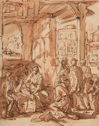 Çobanların Hayranlığı by German School