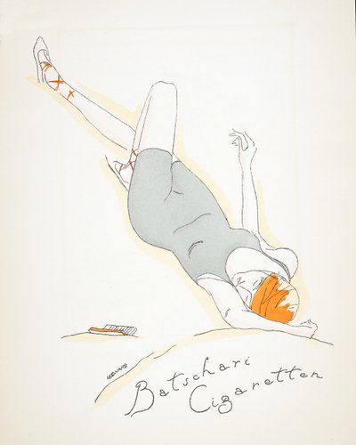 "Batschari Cigaretten" reklamı, Styl, pub.1922