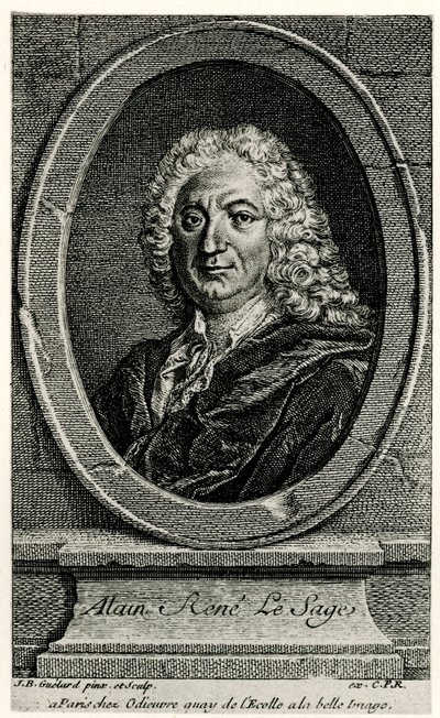 Alain Rene Lesage by German School