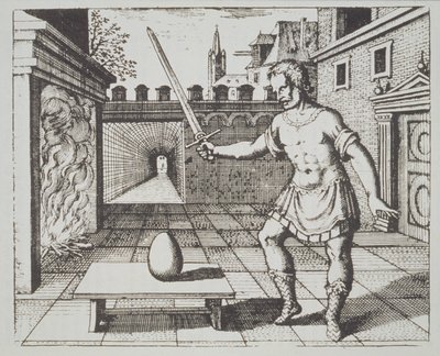 Simya Alegorisi: Michael Majer (1687) tarafından Srutinium Chymicum