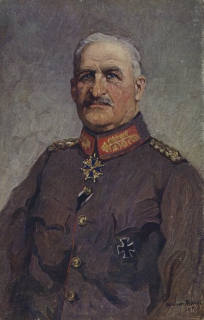 Alexander von Linsingen, Alman general by German School