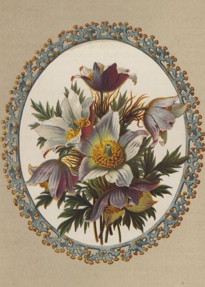 Anemonlar (kromolito) by German School