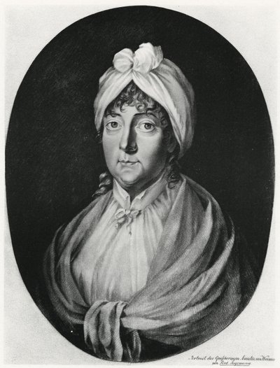 Brunswick-Wolfenbüttel'den Anna Amalia by German School