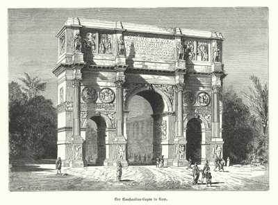 Konstantin Kemeri, Roma (gravür) by German School