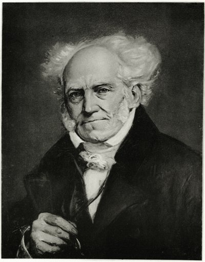 Arthur Schopenhauer, 1884-90 (fototip) by German School